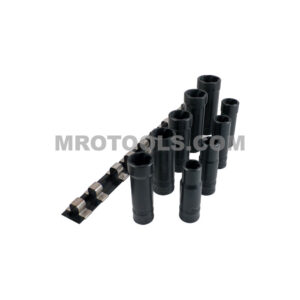 TSMD3809B 3/8'' Square Drive Deep Turbo Socket 9 Piece Set