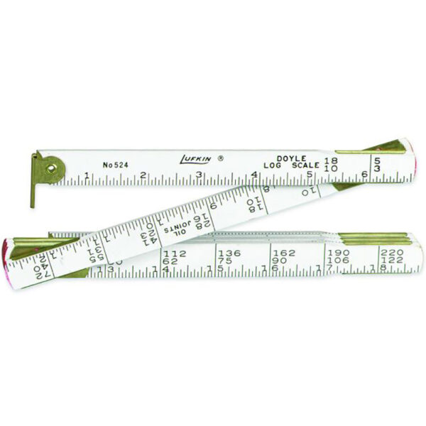 Lufkin TT524N 5/8'' x 4' Wooden Doyle Log Rule