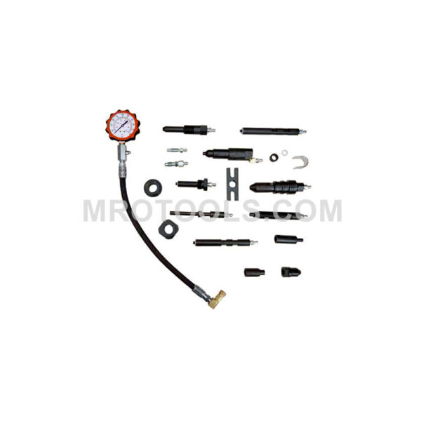 Lang TU-15-70 Diesel Compression Test Set With Tester and Adapters