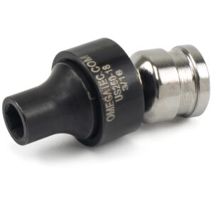 US250-18 3/16'' 6-Point Low Profile Swivel Socket, 1/4'' Square Drive