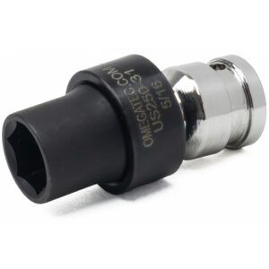US250-31 5/16'' 6-Point Low Profile Swivel Socket, 1/4'' Square Drive