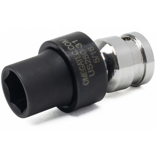US250-31 5/16'' 6-Point Low Profile Swivel Socket, 1/4'' Square Drive