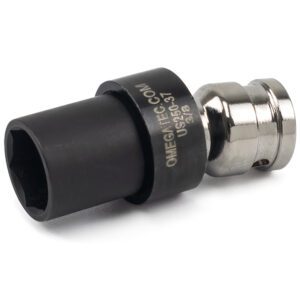 US250-37 3/8'' 6-Point Low Profile Swivel Socket, 1/4'' Square Drive