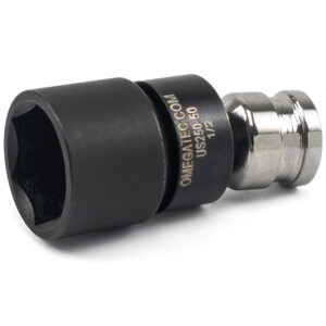 US250-50 1/2'' 6-Point Low Profile Swivel Socket, 1/4'' Square Drive