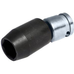 US375-50 1/2'' 6-Point Low Profile Swivel Socket, 3/8'' Square Drive