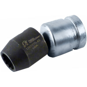 USD500-43 7/16'' 12-Point Low Profile Swivel Socket, 1/2'' Square Drive