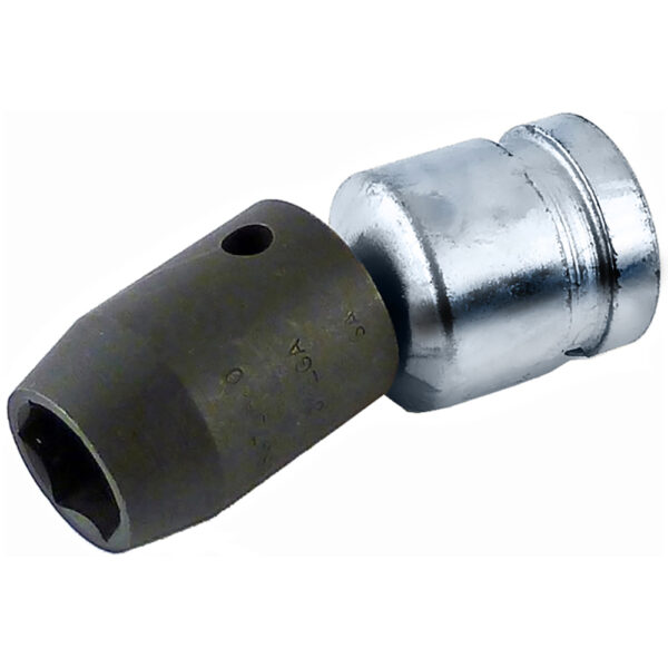 US500-50 1/2'' 6-Point Low Profile Swivel Socket, 1/2'' Square Drive