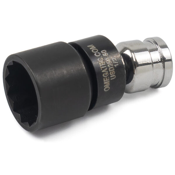 USD250-50 1/2'' 12-Point Low Profile Swivel Socket, 1/4'' Square Drive