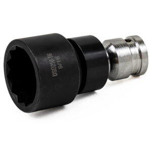 USD250-56 9/16'' 12-Point Low Profile Swivel Socket, 1/4'' Square Drive