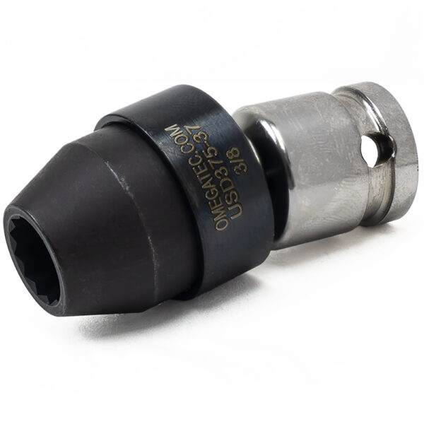USD375-37 3/8'' 12-Point Low Profile Swivel Socket, 3/8'' Square Drive