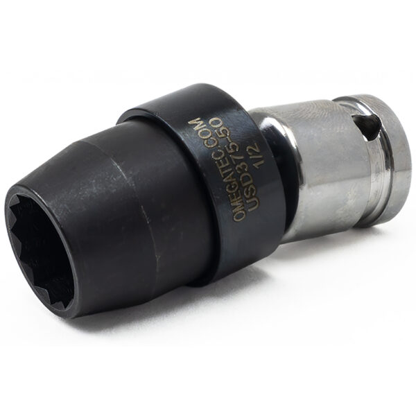 USD375-50 1/2'' 12-Point Low Profile Swivel Socket, 3/8'' Square Drive
