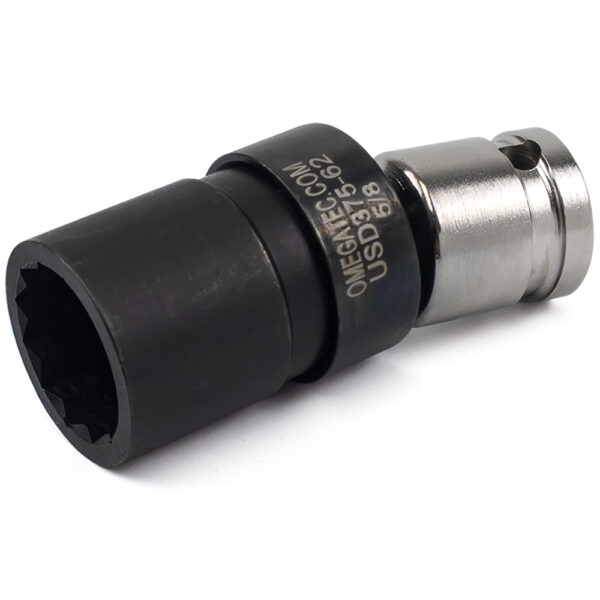 USD375-62 5/8'' 12-Point Low Profile Swivel Socket, 3/8'' Square Drive