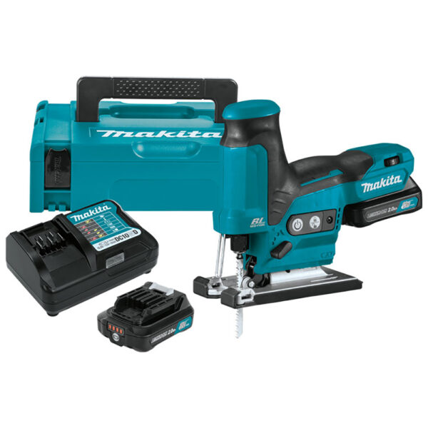 VJ05R1J Makita 12V max CXT Lithium-Ion Brushless Cordless Barrel Grip Jig Saw Kit (2.0Ah)