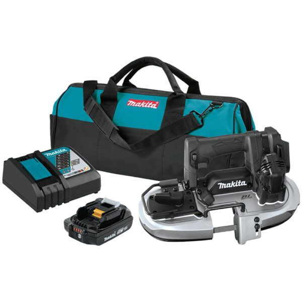 XBP05R1B Makita 18V LXT Lithium-Ion Sub-Compact Brushless Cordless Band Saw Kit (2.0Ah)