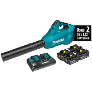 XBU02PT1 Makita 36V (18V X2) LXT Brushless Blower Kit with 4 Batteries (5.0Ah)