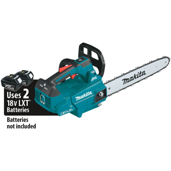XCU09Z Makita 36V (18V X2) LXT Brushless 16'' Top Handle Chain Saw, Tool Only