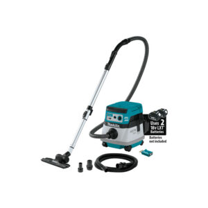 XCV22ZU Makita 36V (18V X2) LXT Brushless 2.1 Gallon HEPA Filter Dry Dust Extractor/Vacuum, AWS, Tool Only