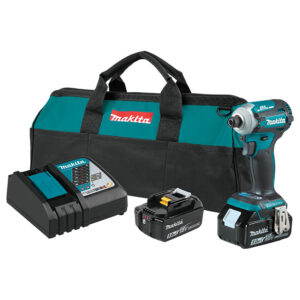 XDT16T Makita 18V LXT Lithium-Ion Brushless Cordless Quick-Shift Mode 4-Speed Impact Driver Kit (5.0Ah)
