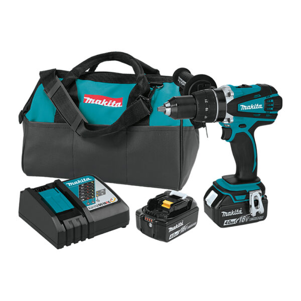XFD03M Makita 18V LXT Lithium-Ion Cordless 1/2'' Driver-Drill Kit (4.0Ah)