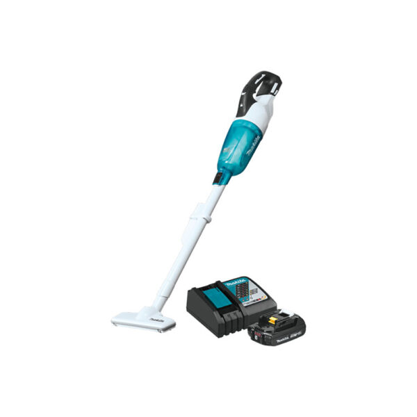 XLC03R1WX4 Makita 18V LXT Lithium-ion Compact Brushless Cordless Vacuum Kit, Trigger w/ Lock (2.0Ah)