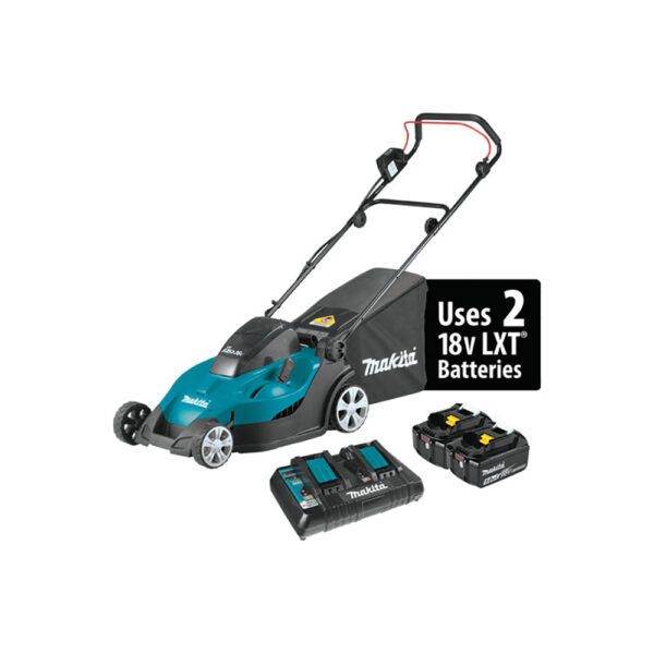 XML02PT Makita 36V (18V X2) LXT 17'' Lawn Mower Kit (5.0Ah)