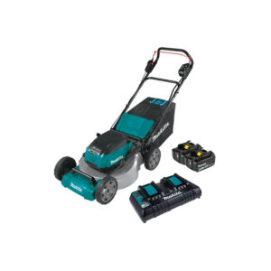 XML07PT1 Makita 36V (18V X2) LXT Brushless 21'' Commercial Lawn Mower Kit with 4 Batteries (5.0Ah)