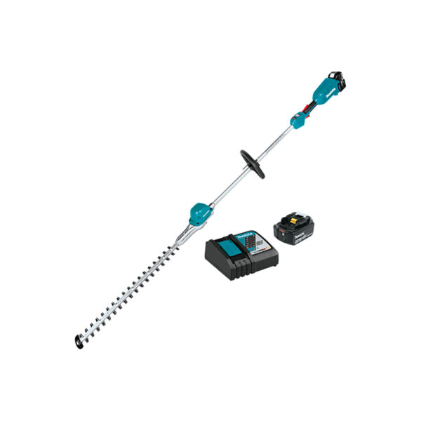 XNU02T Makita 18V LXT Lithium-Ion Brushless Cordless 24'' Pole Hedge Trimmer Kit (5.0Ah)