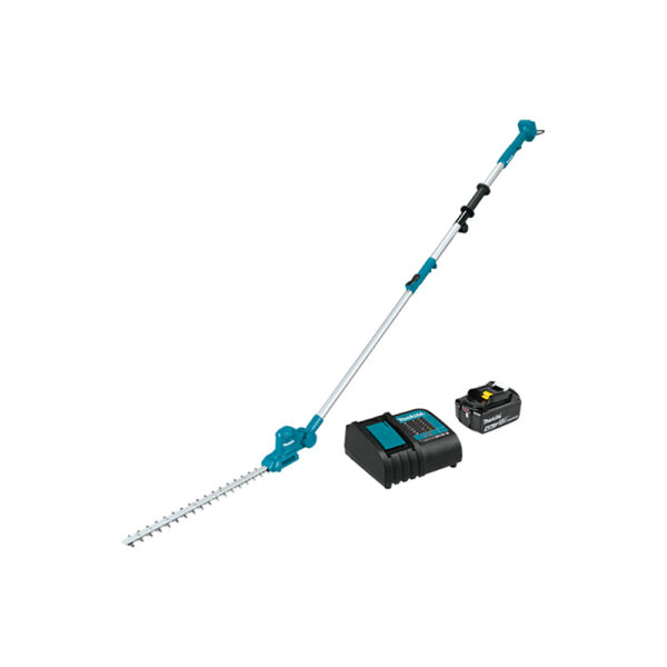 XNU05SM1 Makita 18V LXT Lithium-Ion Cordless 18'' Telescoping Articulating Pole Hedge Trimmer Kit (4.0Ah)