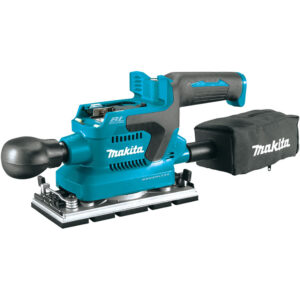 XOB03Z Makita 18V LXT Lithium-Ion Brushless Cordless 1/3 Sheet Finishing Sander, AWS Capable, Tool Only