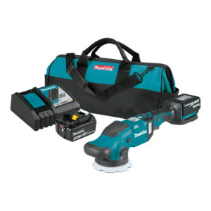 XOP02T Makita 18V LXT Lithium-Ion Brushless Cordless 5'' / 6'' Dual Action Random Orbit Polisher Kit (5.0Ah)