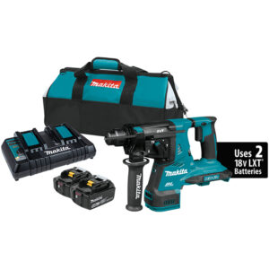 XRH08PT Makita 36V (18V X2) LXT Brushless 1-1/8'' SDS-PLUS AVT Rotary Hammer Kit (5.0Ah)