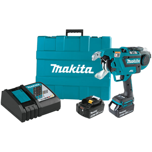 XRT02TK Makita 18V LXT Lithium-Ion Brushless Cordless Deep Capacity Rebar Tying Tool Kit (5.0Ah)