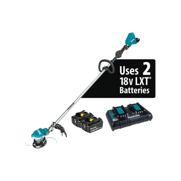 XRU15PT Makita 36V (18V X2) LXT Brushless String Trimmer Kit (5.0Ah)