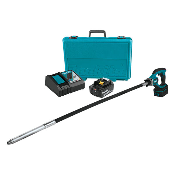XRV01T Makita 18V LXT Lithium-Ion Cordless 4' Concrete Vibrator Kit (5.0Ah)
