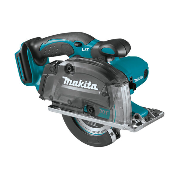 XSC03Z Makita 18V LXT Lithium-Ion Cordless 5-3/8'' Metal Cutting Saw, with Electric Brake and Chip Collector, Tool Only