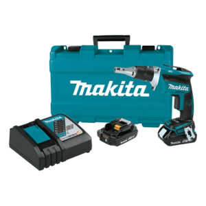 XSF03R Makita 18V LXT Lithium-Ion Compact Brushless Cordless 4,000 RPM Drywall Screwdriver Kit (2.0Ah)