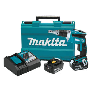 XSF03T Makita 18V LXT Lithium-Ion Brushless Cordless 4,000 RPM Drywall Screwdriver Kit (5.0Ah)