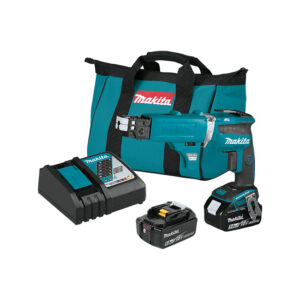 XSF03TX2 Makita 18V LXT Lithium-Ion Brushless Cordless 4,000 RPM Drywall Screwdriver Kit, with Autofeed Magazine (5.0Ah)