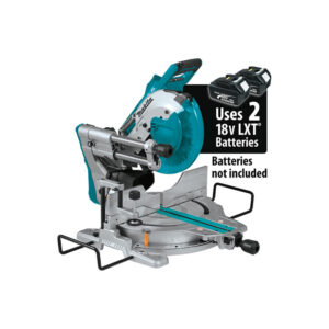 XSL06Z Makita 36V (18V X2) LXT Brushless 10'' Dual-Bevel Sliding Compound Miter Saw with Laser, Tool Only