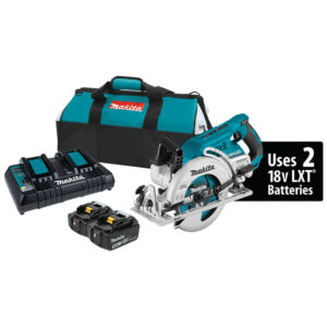 XSR01PT Makita 36V (18V X2) LXT Brushless Rear Handle 7-1/4'' Circular Saw Kit (5.0Ah)