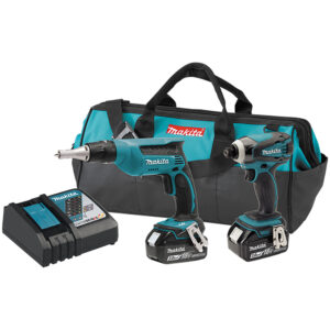 XT249 Makita 18V LXT Lithium-Ion Cordless 2PC Combo Kit (3.0Ah)