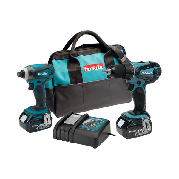 XT260 Makita 18V LXT Lithium-Ion Cordless 2PC Combo Kit