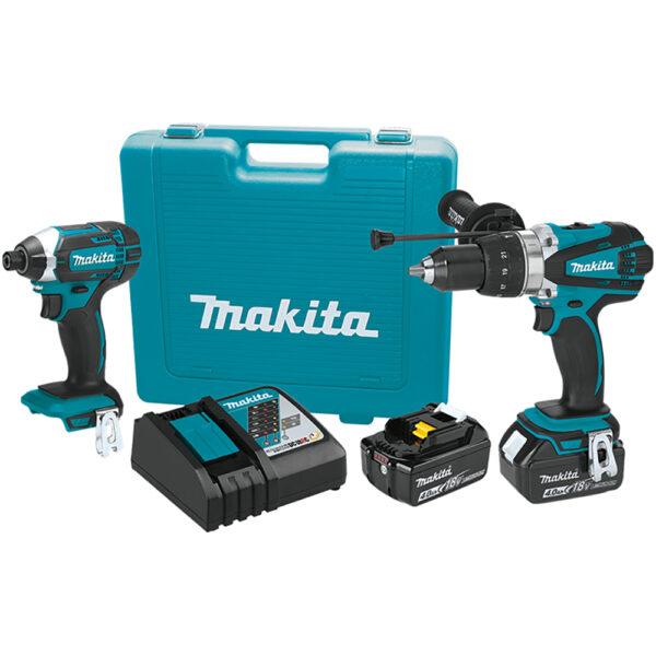 XT263M Makita 18V LXT Lithium-Ion Cordless 2PC Combo Kit (4.0Ah)