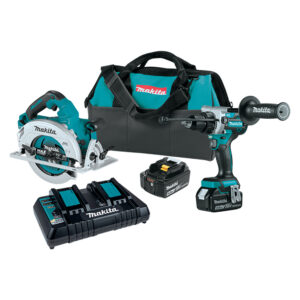 XT290PT Makita 18V LXT Lithium-Ion Brushless Cordless 2PC Combo Kit (5.0Ah)