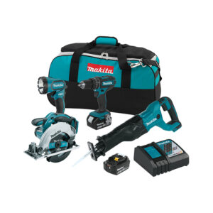 XT442 Makita 18V LXT Lithium-Ion Cordless 4PC Combo Kit (3.0Ah)