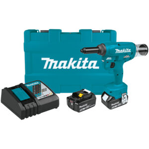 XVR01T Makita 18V LXT Lithium-Ion Brushless Cordless Rivet Tool Kit (5.0Ah)