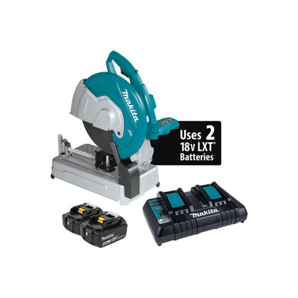 XWL01PT Makita 36V (18V X2) LXT Brushless 14'' Cut-Off Saw Kit (5.0Ah)