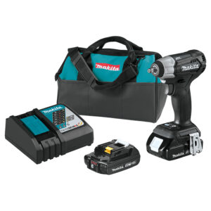 XWT12RB Makita 18V LXT Lithium-Ion Sub-Compact Brushless Cordless 3/8'' Sq. Drive Impact Wrench Kit (2.0Ah)