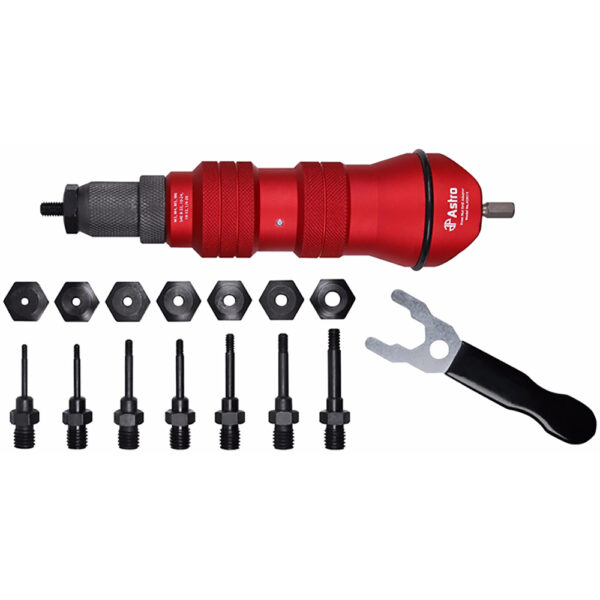 ADN14 Astro Pneumatic Rivet Nut Drill Adapter Kit