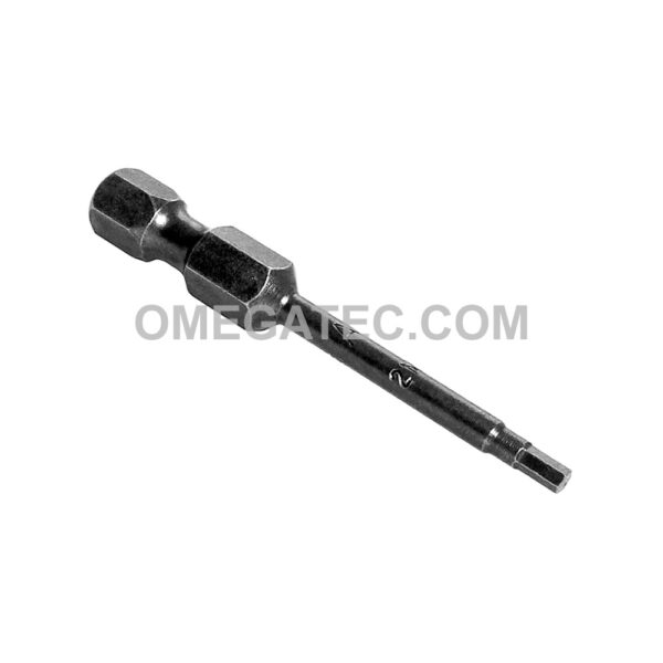 Apex AM-2MM Socket Head Metric Power Drive Bits, 1/4'' Hex Drive
